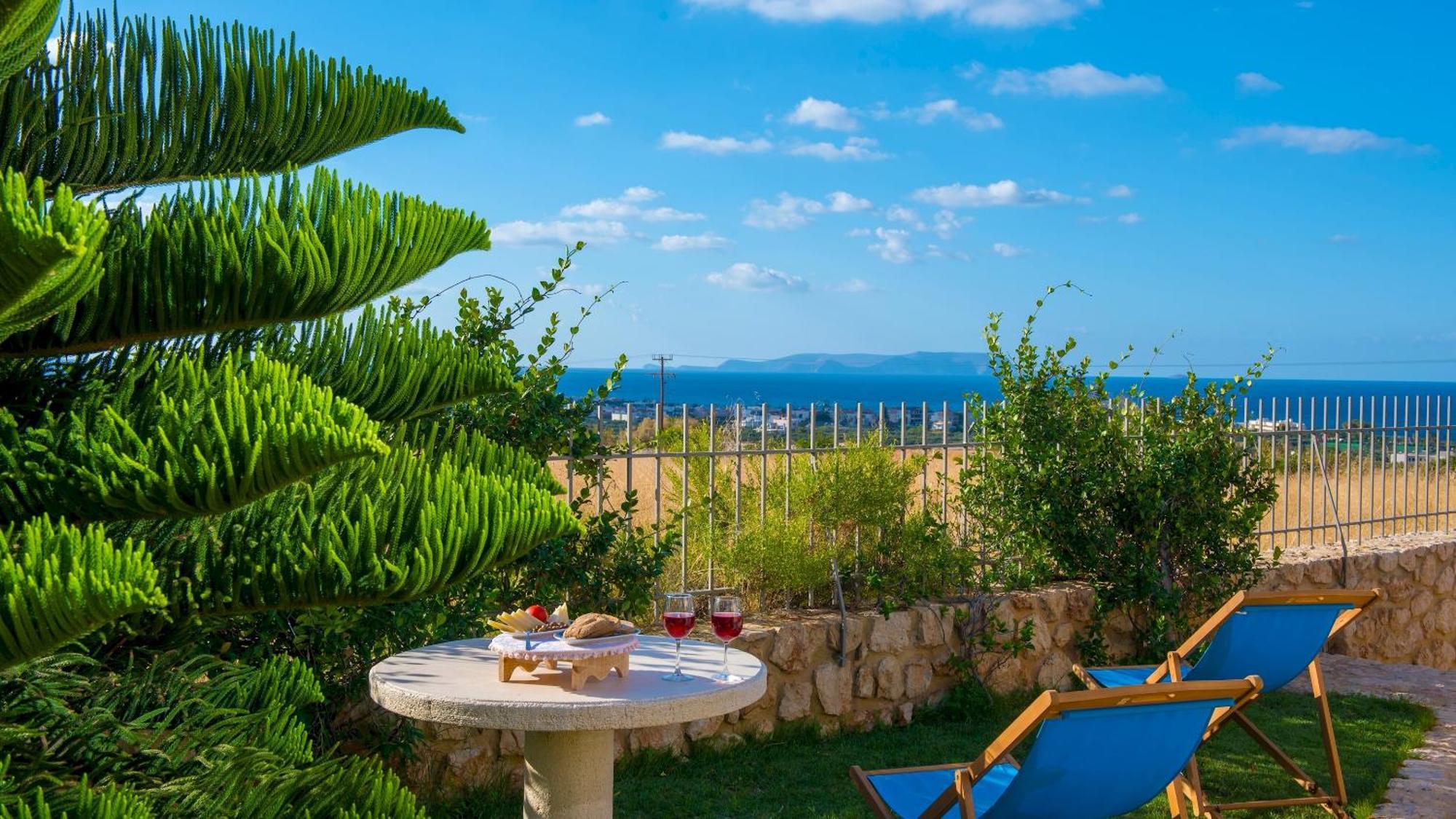 Azzuro Villa With Private Pool By Estia Херсонісос Екстер'єр фото
